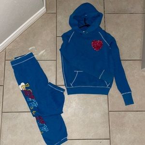 VS Pink sweatpant set